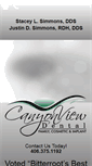 Mobile Screenshot of canyonviewdental.com